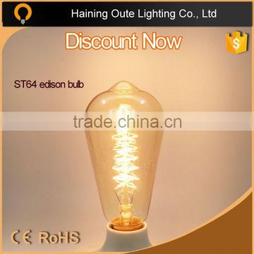 wholesale price retro vintage edison bulb light e27 incandescent light bulb