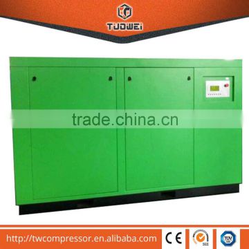 High efficiency SGM160 8bar low maintenance oil free screw air compressor