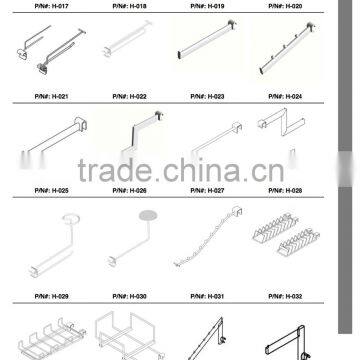 High Quality Display Accessories Metal Display Hook For Hook Display Stand