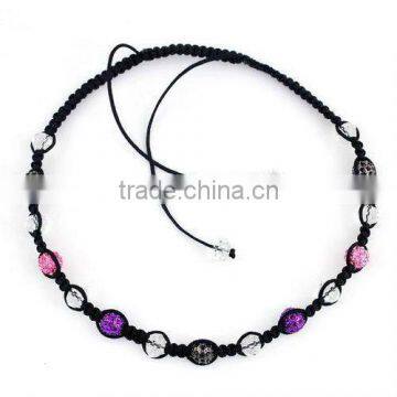 2014 new style shamballa necklace from China Yiwu Market