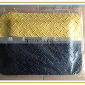 Black and Yellow ESD Cleanroom Anti-Fatigue Mat