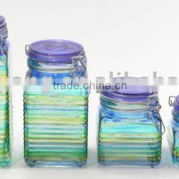 Glass jar