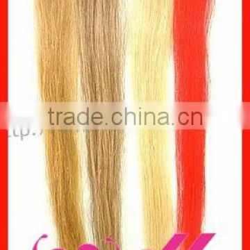 High Quality Pretty One Piece Red Clip In Hair Cheap Remy Hair Extension Clip Human Hair