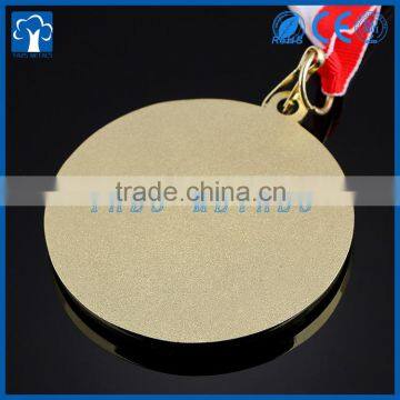 Customized Insert Gold Torch Blank Medals