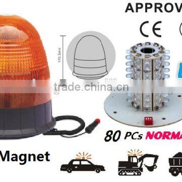 E-MARK LED Flash Warning Light, ECE MARK LED Rotating Warning Beacon (SR-BL-504AM-1) Magnetic LED Beacon Light, 3 Functions