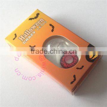 wholesale korea cosmetic red colored contact lenses cheap price good quality