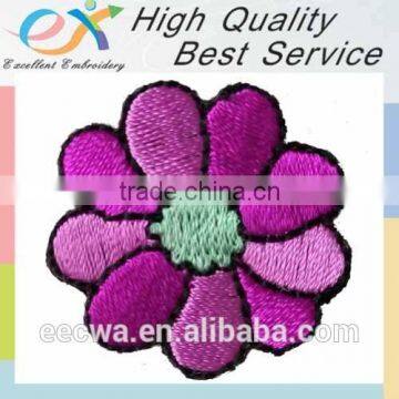 Customized High Quality Iron-on Embroidery Flower photo-6