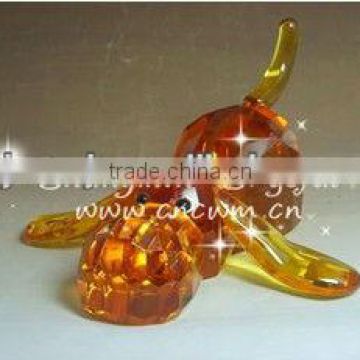 Transparent climbing Crystal Dog Animal For Grandson Gifts