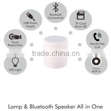 Motion Sensor LED Night Light With Bluetooth Speaker Promotional Gifts Bedtime Story Speaker Bedside Lamp photo-6