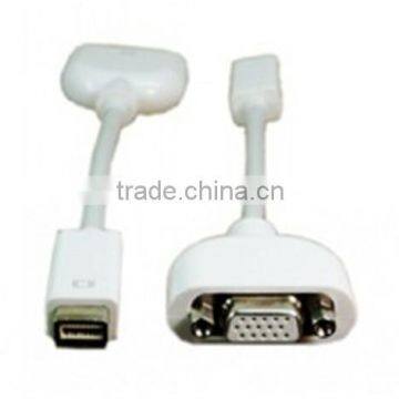 Mini DVI to VGA Adapter white color