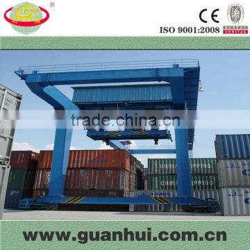 Easy installation double beam gantry container truck crane