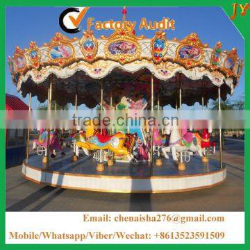 Promotion electric carousel with 16 seats for hot sale