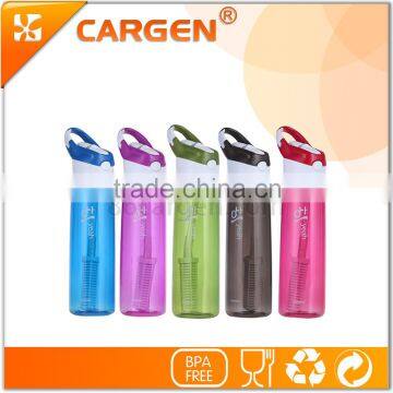 Durable running 750ml sport plastic alkaline water bottle