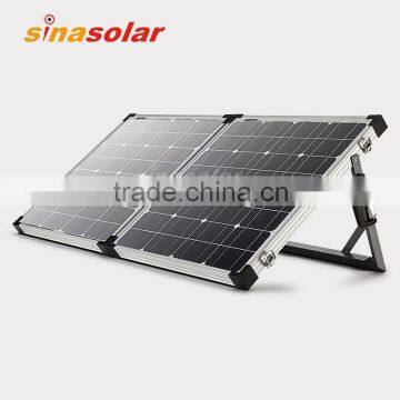 80W Monocrystalline Portable Flexible Folding Solar Panel