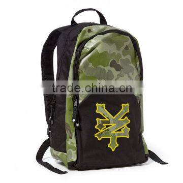 polyester cool camo school backpack