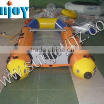 2016 Sunjoy High quality inflatable motor boat for sea made of pvc material