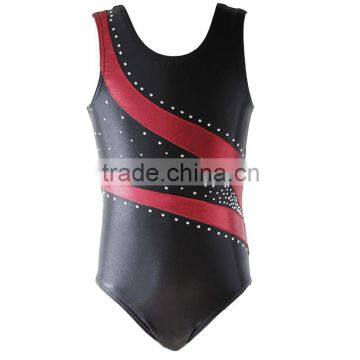 wholesale metallic fabric artistic gymnastics ballet leotards