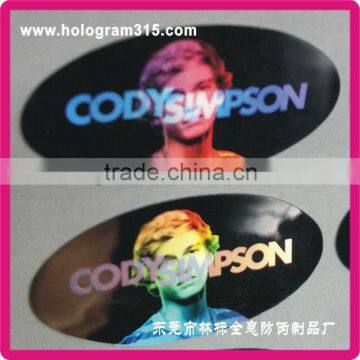 Custom Adhesive High Quality Custom Hologram Anti- Fake Eggshell Sticker photo-5