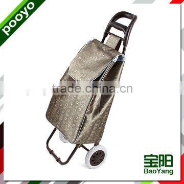 Shopping trolley bag with logo