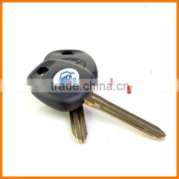 Plastic ABS transponder key for Toyota 4D67 master transponder key with printed logo and 4D67 chip