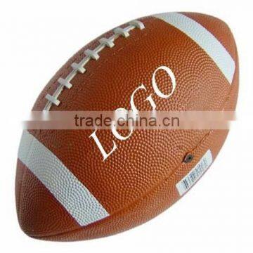 High Quality Official Size 5 PU/rubber American Football