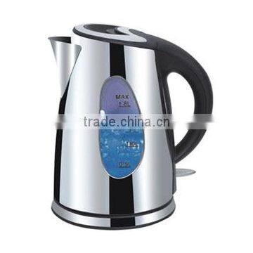 1.8L stainless steel Electric kettle with LED light