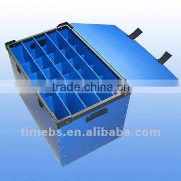 Corrugated pp plastic partition box