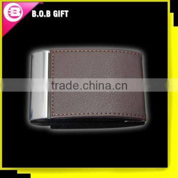 2014 High Quality Leather Pocket Business Credit Card Holder