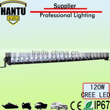 super thin curved light bar 120w cuved led headlight slim led light bar for offroad light bar