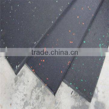 Cnina factory rubber gym flooring outdoor rubber flooring lowes