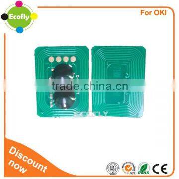 New product toner chip for OKI ES7411 china supplier cartridge code 44318620 44318617 44318618 44318619