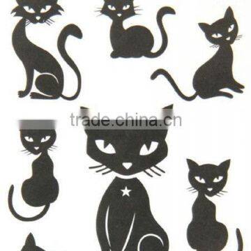 cat tatoo sticker