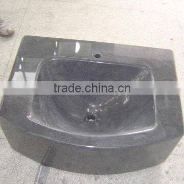 High Polished Black Granite Stone Bathtubs