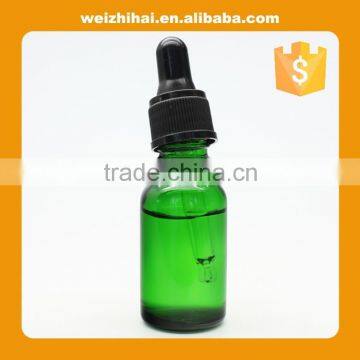 15ml Green Glass Dropper Bottle for Essence