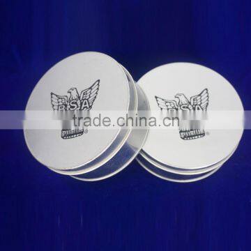 Customized round tin container with/without logo