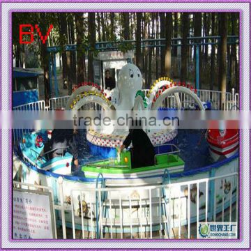 park amusement rides fiberglass giant octopus for sale