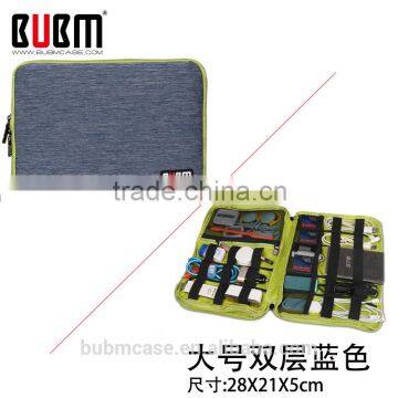 BUBM Travel Digital Organizer Cable Power Storage Bag USB Flash Drives Case photo-5