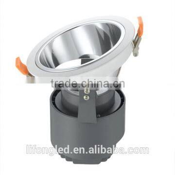 Aluminium Alloy Recessed COB Downlight LED replace the halogen downlight