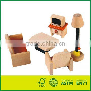 Colorful Furniture Wooden Miniature Furniture