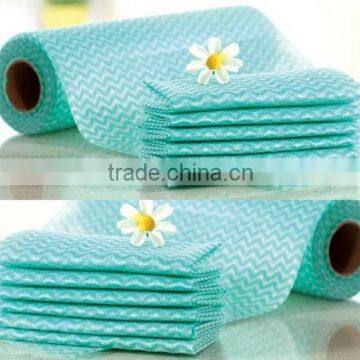 disposable household cleaning 100% viscose towel