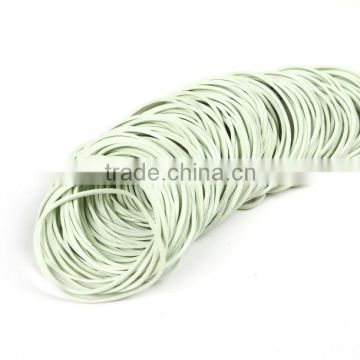 High Quality Silicone Rubber , White color Rubber Band Rings