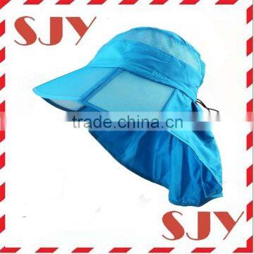 UPF50+ foldable custom sun shade bucket hat/cap