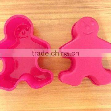 Hot sell silicone ginger cake mould