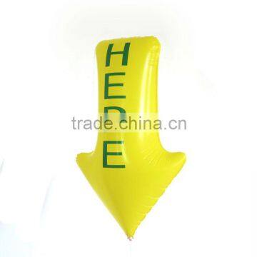 Arrow Shape Foil Helium Parking Balloons