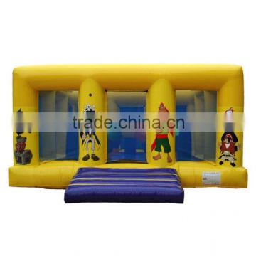 Large Yellow Trimod inflatable For Sale/inflatable kids bouncer/children inflatable bounce house