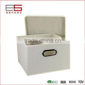 Household factory price nonwoven foldable cloth storage box