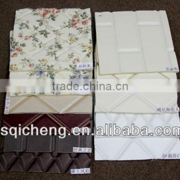 PU Leather for wardrobe door and wall