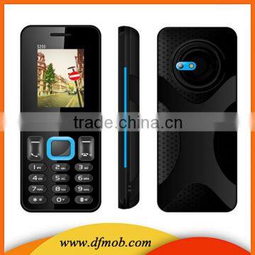 Unique 1.77 Inch Screen Quad Band FM Dual SIM Card GSM Low Price Simple Mobile Phone S200