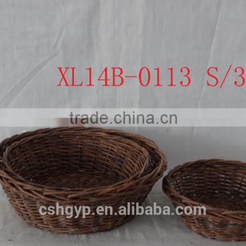 unpeeled willow basket