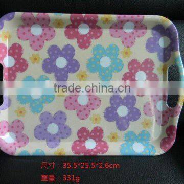 melamine tray with ears